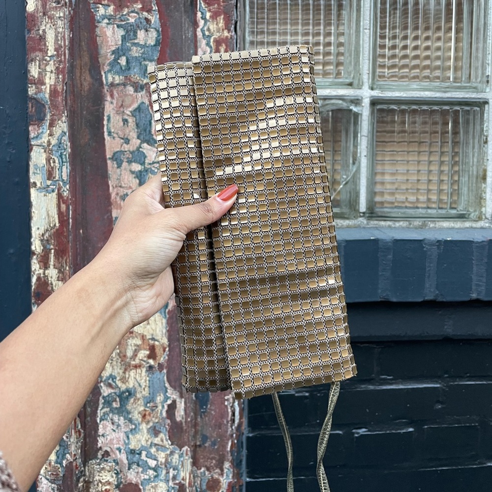 Vintage Golden Mirror tile bag